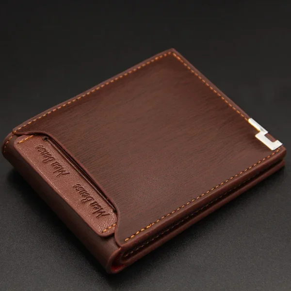 Fashion Casual Men’s Short Wallet – Slim Cardholder