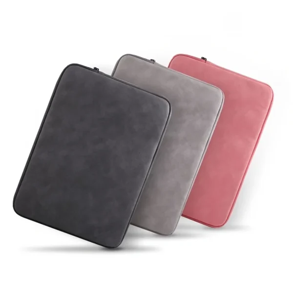 Slim PU Leather Laptop Sleeve for 11–15 Inch Laptops