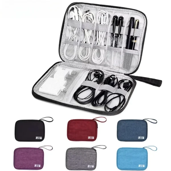 Cable Storage & Organizer Bag for Gadgets