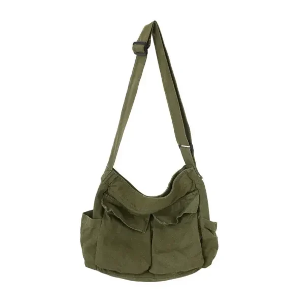 Women’s Canvas Shoulder Messenger Bag Large Capacity