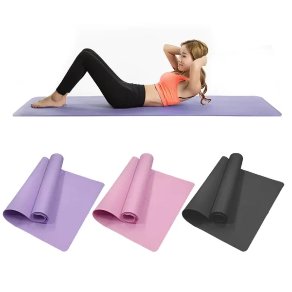 4MM EVA Yoga Mat – Anti-slip Fitness & Exercise Mat