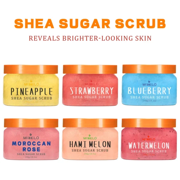 SHEA Sugar Scrub Exfoliating Body Scrub 290g