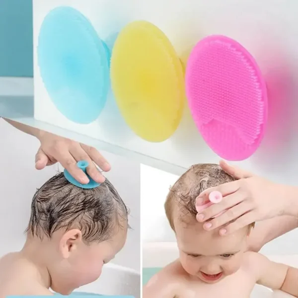 Silicone Baby Bath & Shampoo Brush