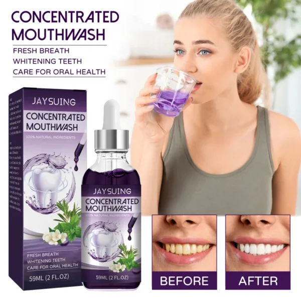 Concentrated Mouthwash for Fresh Breath & Dental Care