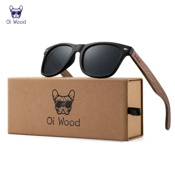 Natural Wooden Polarized Sunglasses for Men