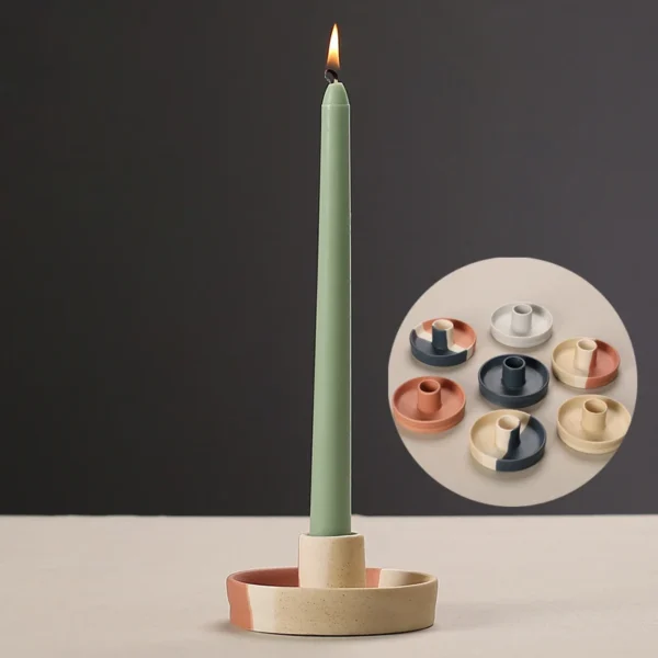 Nordic Ceramic Aromatherapy Candle Holder – Home Decor