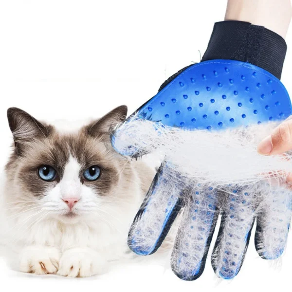 Multicolor Silicone Pet Hair Removal Gloves