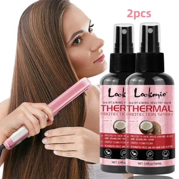 Thermal Hair Protection Spray – Heat & UV Damage Guard
