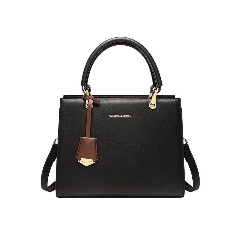 felicity-leather-top-handle-work-tote-bag_black_1.jpg Felicity Leather Top Handle Work Tote Bag - Image 1